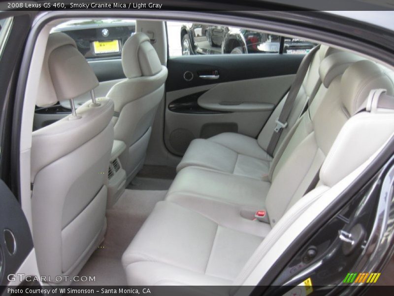 Smoky Granite Mica / Light Gray 2008 Lexus GS 460