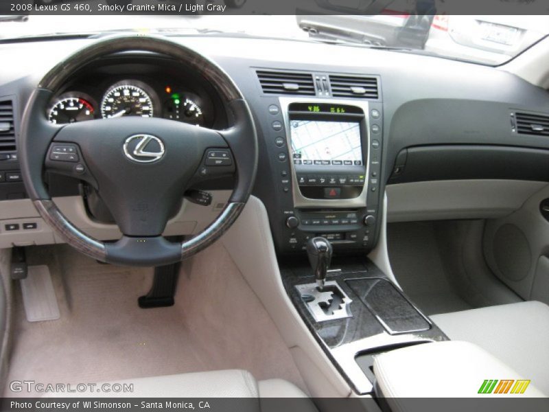 Smoky Granite Mica / Light Gray 2008 Lexus GS 460