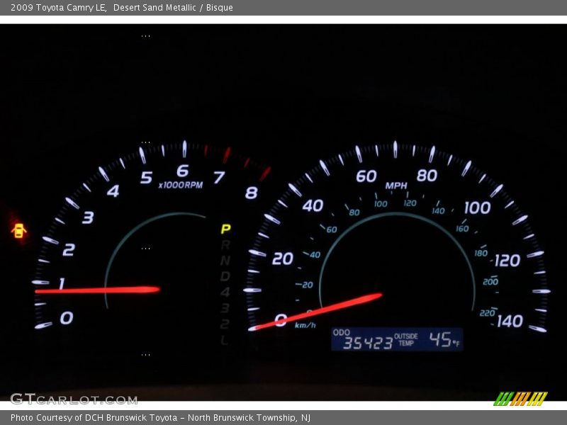 Desert Sand Metallic / Bisque 2009 Toyota Camry LE