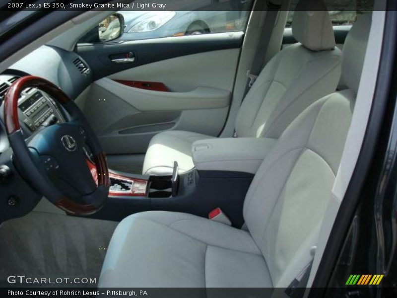 Smokey Granite Mica / Light Gray 2007 Lexus ES 350