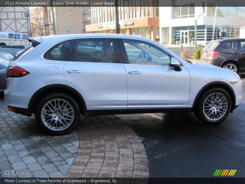 Classic Silver Metallic / Luxor Beige 2011 Porsche Cayenne S