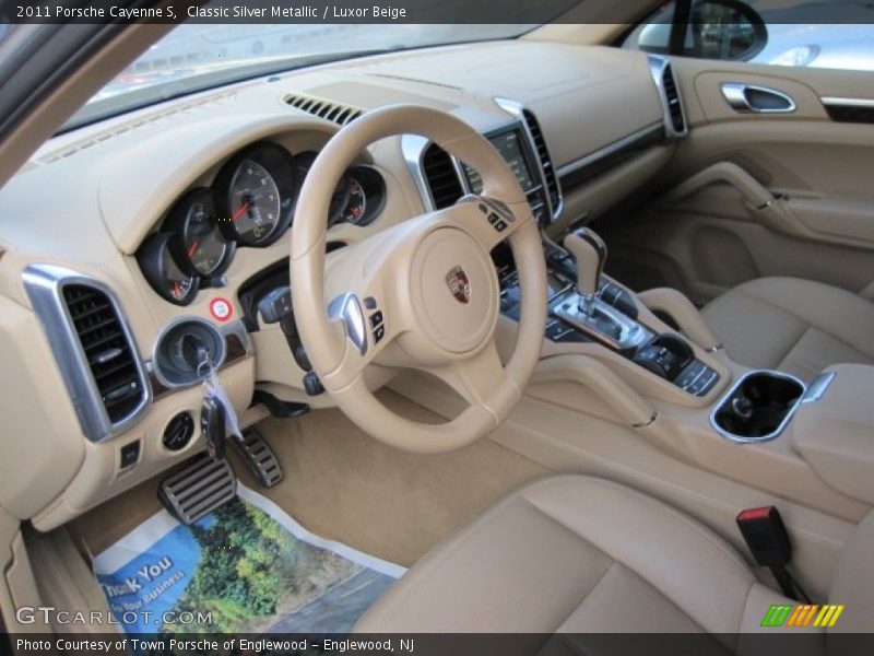 Luxor Beige Interior - 2011 Cayenne S 