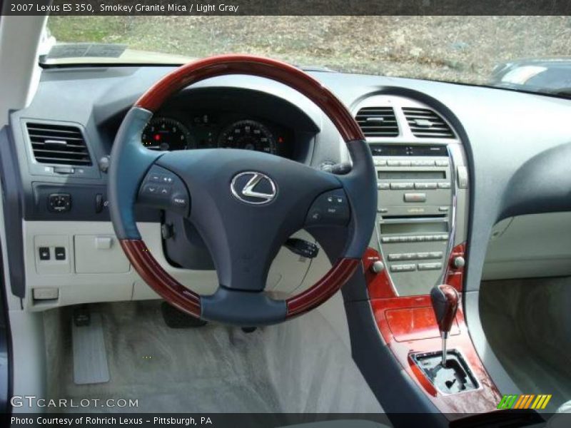 Smokey Granite Mica / Light Gray 2007 Lexus ES 350