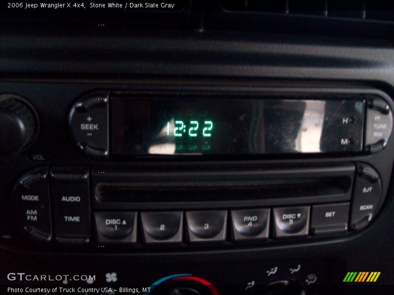 Stone White / Dark Slate Gray 2006 Jeep Wrangler X 4x4