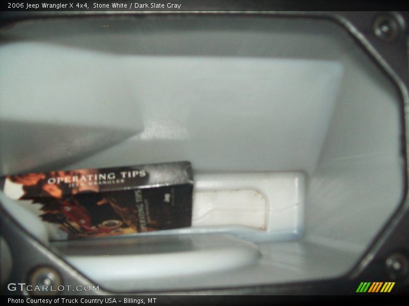 Stone White / Dark Slate Gray 2006 Jeep Wrangler X 4x4