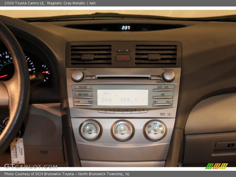 Magnetic Gray Metallic / Ash 2009 Toyota Camry LE