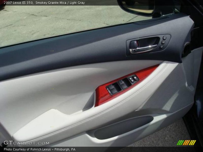 Smokey Granite Mica / Light Gray 2007 Lexus ES 350