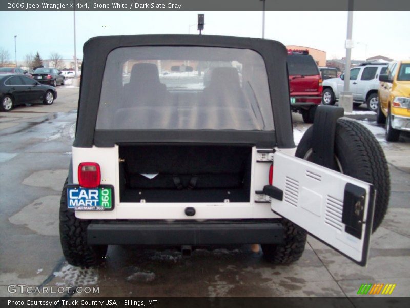 Stone White / Dark Slate Gray 2006 Jeep Wrangler X 4x4