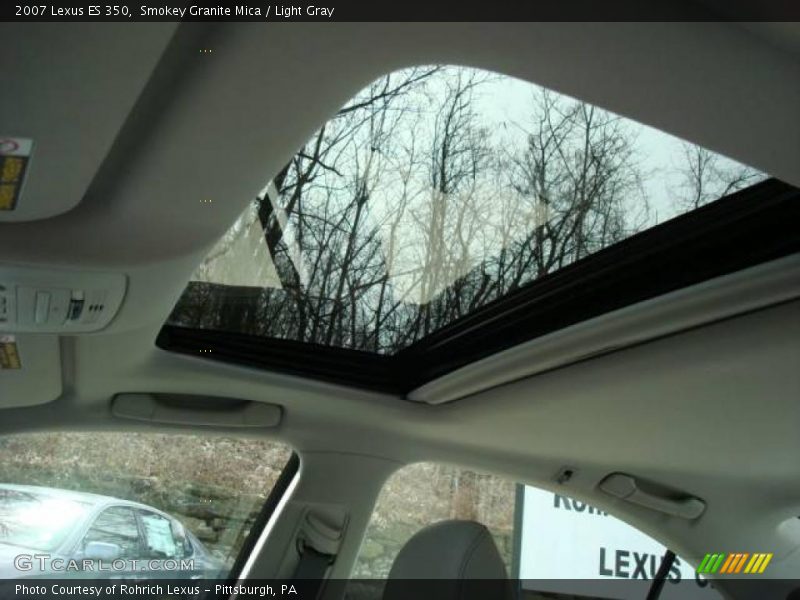 Smokey Granite Mica / Light Gray 2007 Lexus ES 350