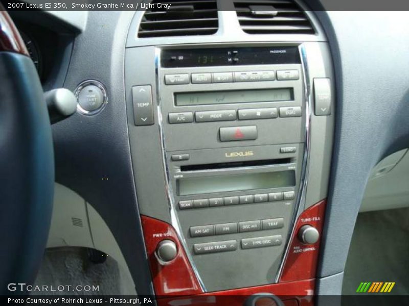 Smokey Granite Mica / Light Gray 2007 Lexus ES 350