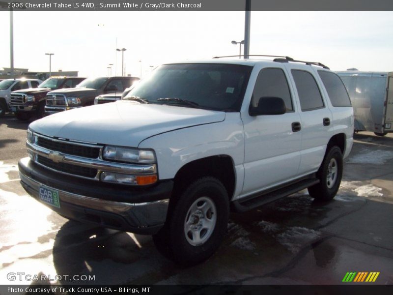 Summit White / Gray/Dark Charcoal 2006 Chevrolet Tahoe LS 4WD