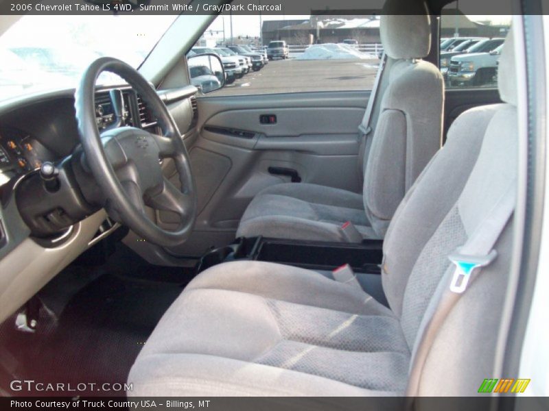 Summit White / Gray/Dark Charcoal 2006 Chevrolet Tahoe LS 4WD