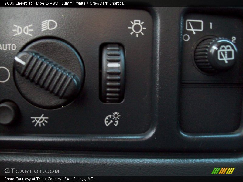 Summit White / Gray/Dark Charcoal 2006 Chevrolet Tahoe LS 4WD