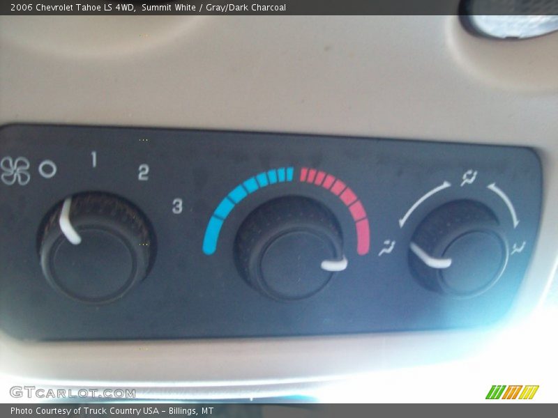 Summit White / Gray/Dark Charcoal 2006 Chevrolet Tahoe LS 4WD