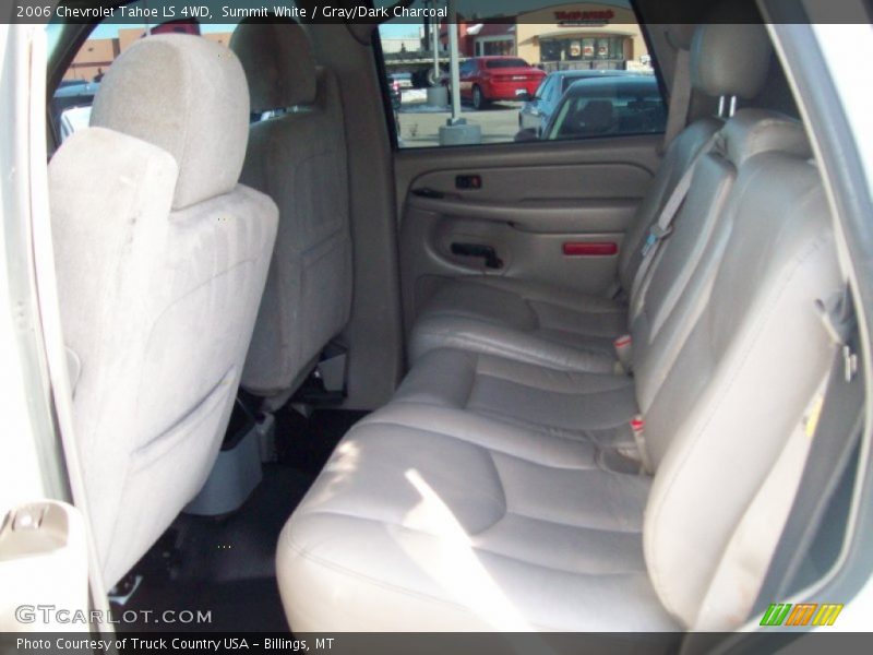 Summit White / Gray/Dark Charcoal 2006 Chevrolet Tahoe LS 4WD