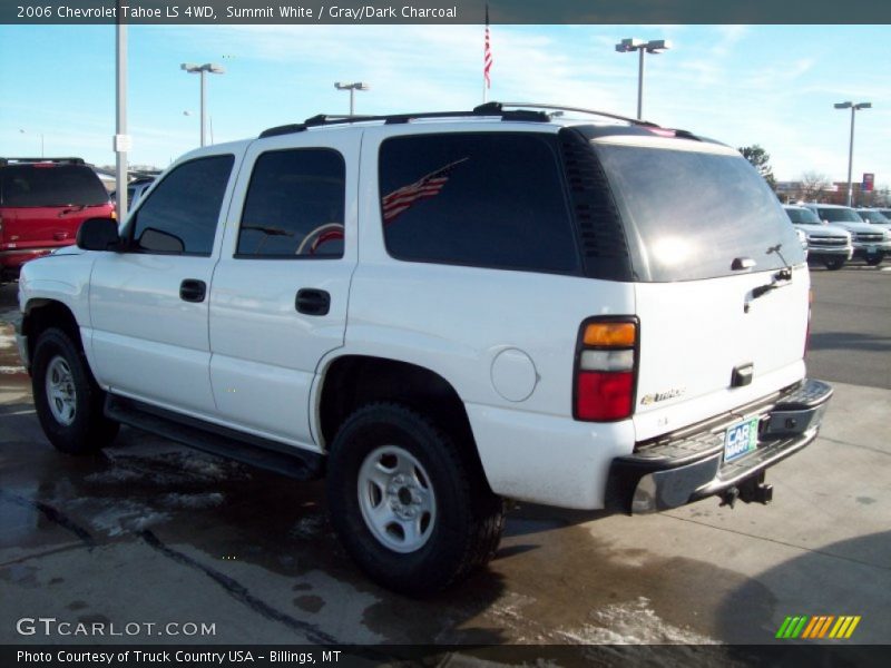 Summit White / Gray/Dark Charcoal 2006 Chevrolet Tahoe LS 4WD