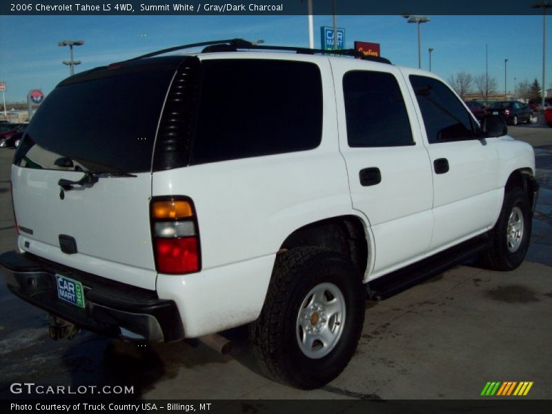 Summit White / Gray/Dark Charcoal 2006 Chevrolet Tahoe LS 4WD