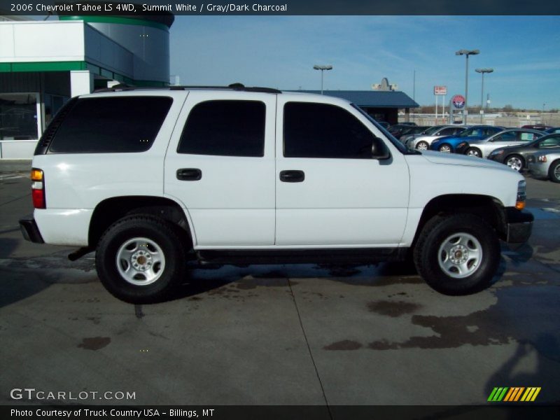 Summit White / Gray/Dark Charcoal 2006 Chevrolet Tahoe LS 4WD