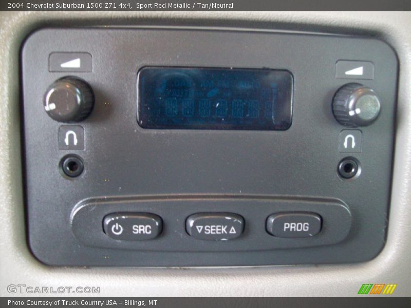 Sport Red Metallic / Tan/Neutral 2004 Chevrolet Suburban 1500 Z71 4x4