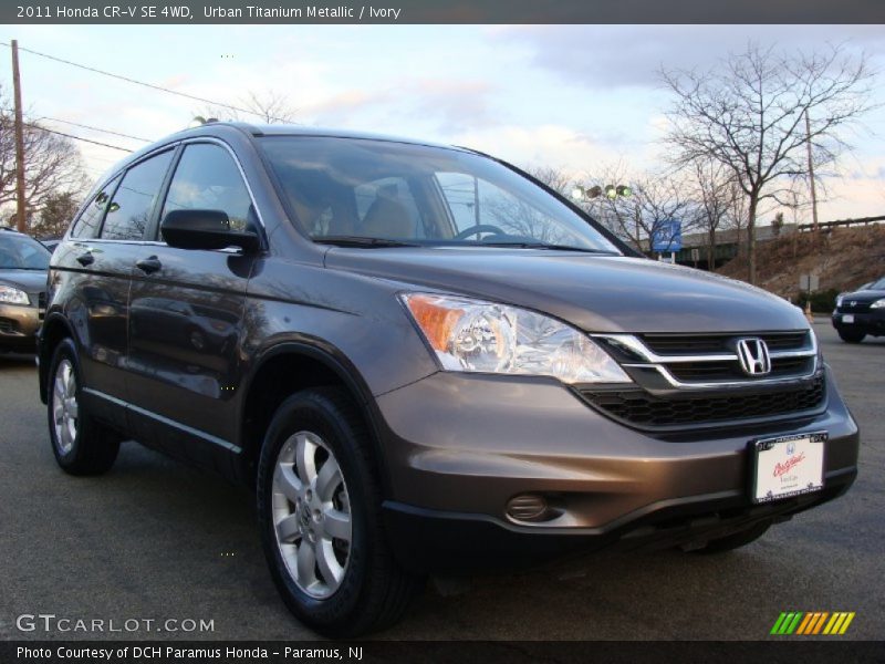 Urban Titanium Metallic / Ivory 2011 Honda CR-V SE 4WD