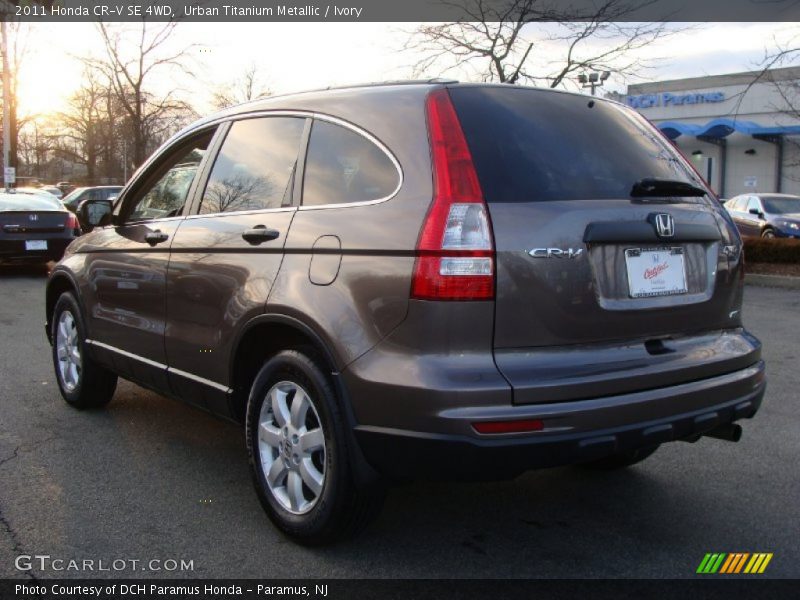 Urban Titanium Metallic / Ivory 2011 Honda CR-V SE 4WD