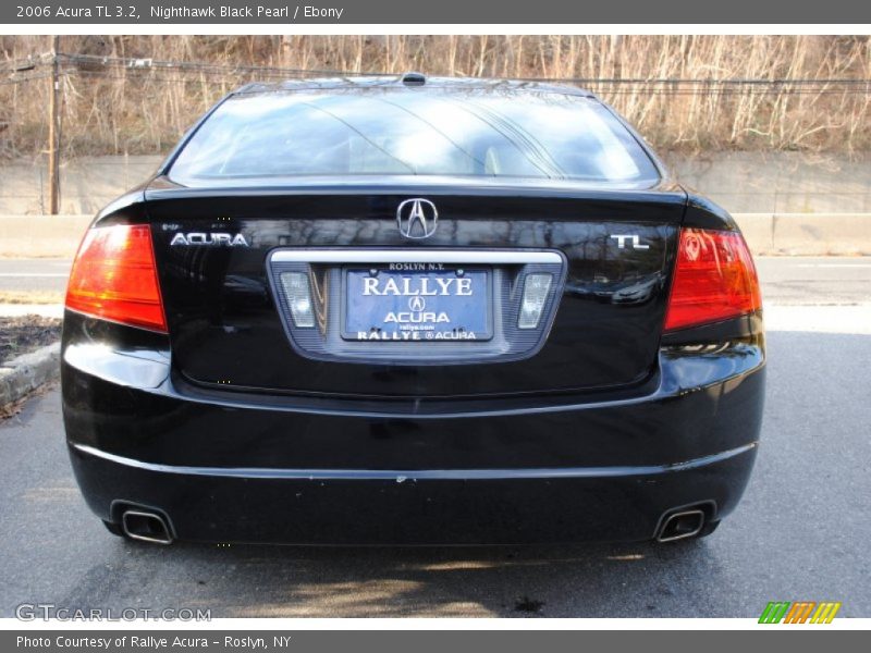 Nighthawk Black Pearl / Ebony 2006 Acura TL 3.2