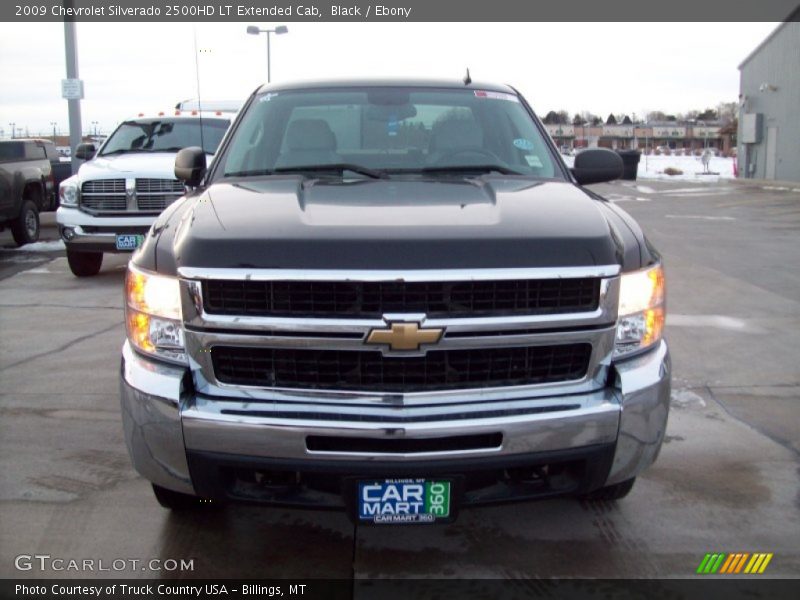 Black / Ebony 2009 Chevrolet Silverado 2500HD LT Extended Cab