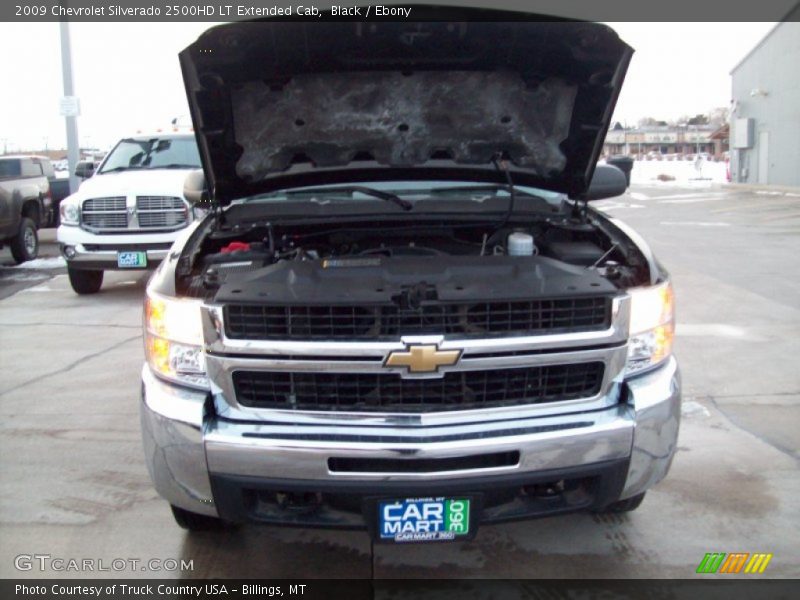 Black / Ebony 2009 Chevrolet Silverado 2500HD LT Extended Cab