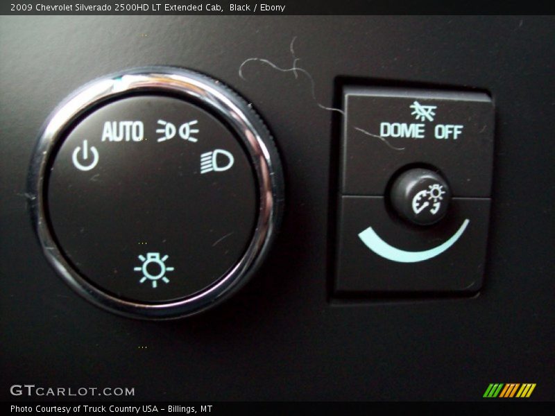 Black / Ebony 2009 Chevrolet Silverado 2500HD LT Extended Cab