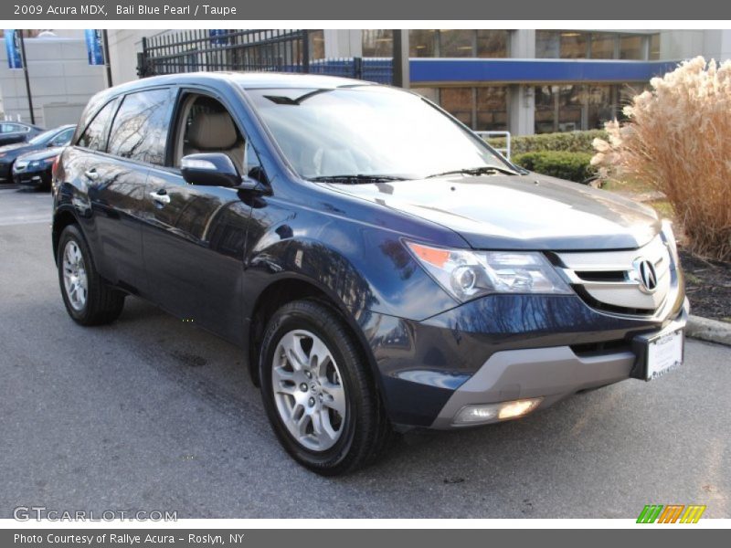 Bali Blue Pearl / Taupe 2009 Acura MDX