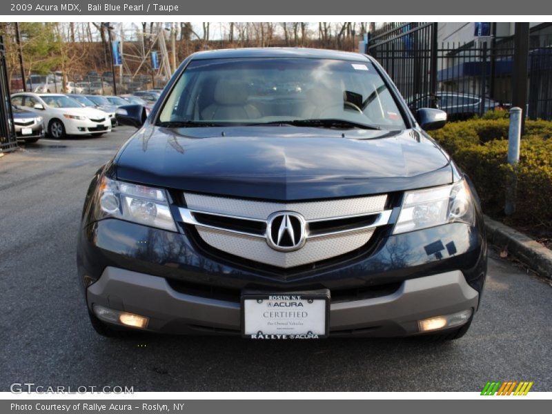 Bali Blue Pearl / Taupe 2009 Acura MDX