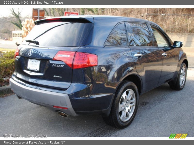 Bali Blue Pearl / Taupe 2009 Acura MDX