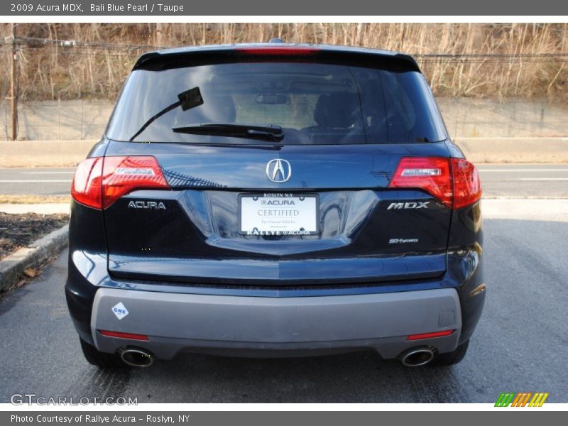 Bali Blue Pearl / Taupe 2009 Acura MDX