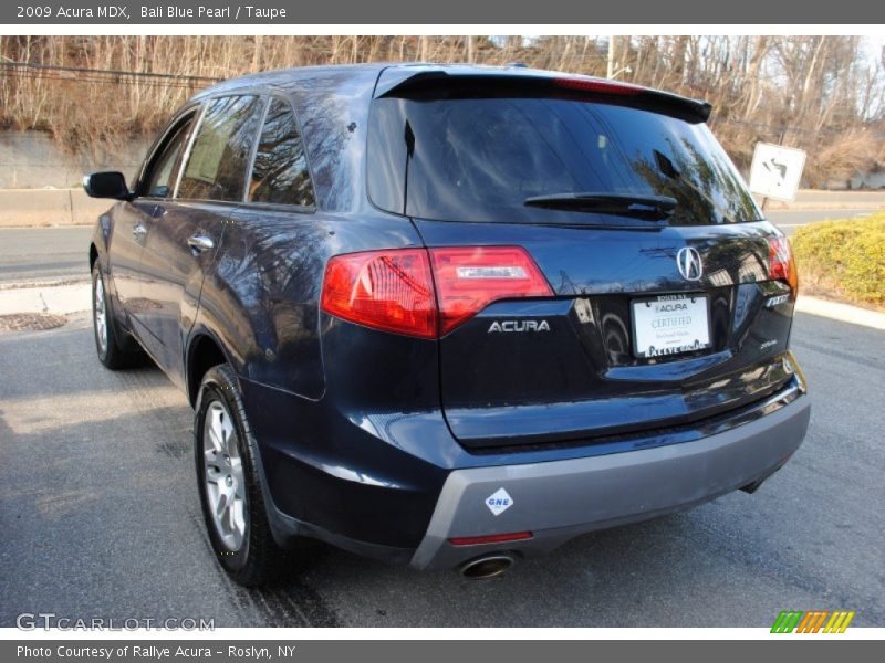 Bali Blue Pearl / Taupe 2009 Acura MDX