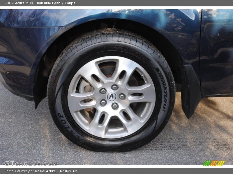 Bali Blue Pearl / Taupe 2009 Acura MDX