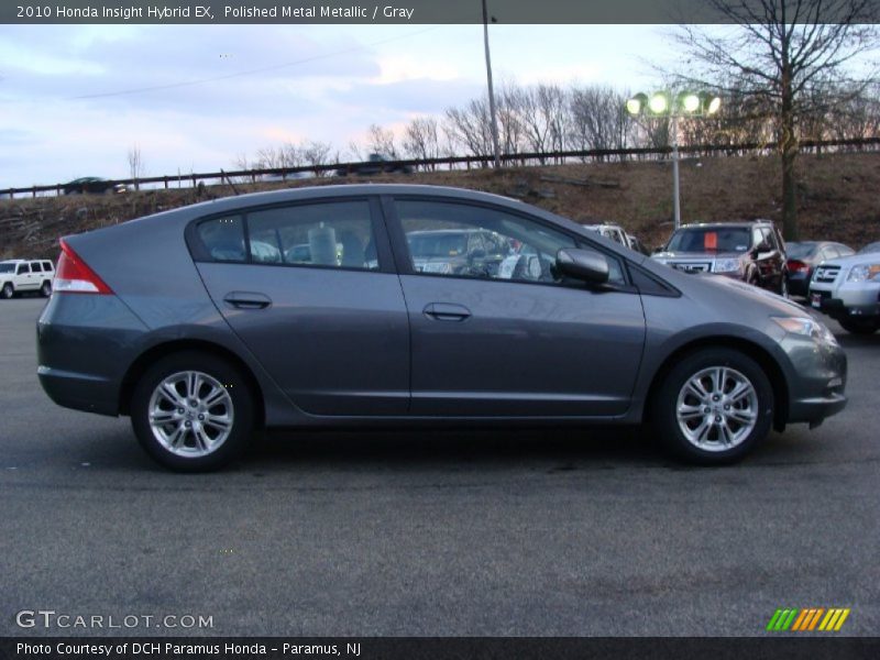 Polished Metal Metallic / Gray 2010 Honda Insight Hybrid EX