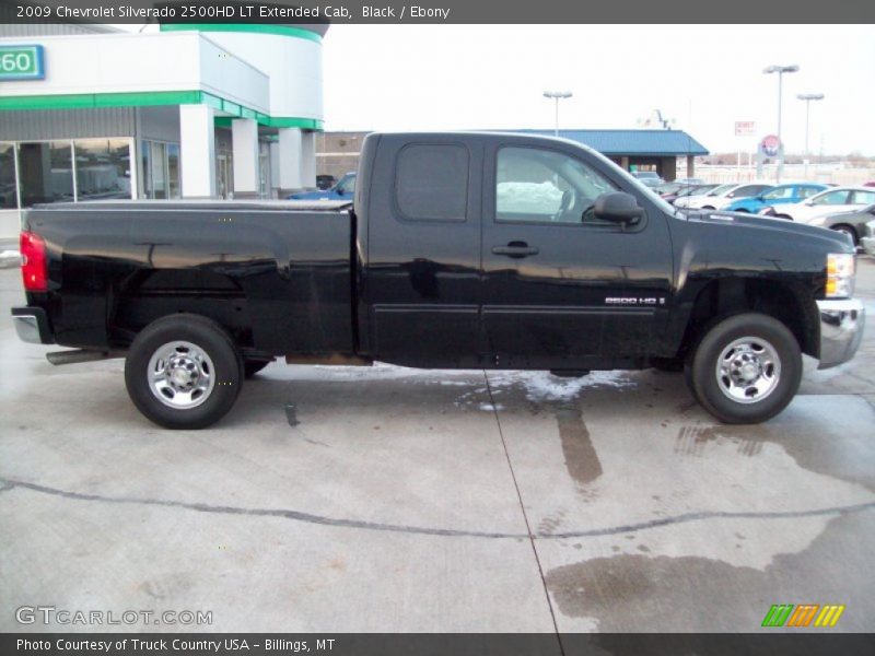 Black / Ebony 2009 Chevrolet Silverado 2500HD LT Extended Cab