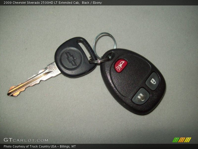 Keys of 2009 Silverado 2500HD LT Extended Cab