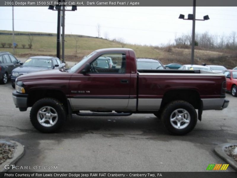 Dark Garnet Red Pearl / Agate 2001 Dodge Ram 1500 SLT Regular Cab 4x4