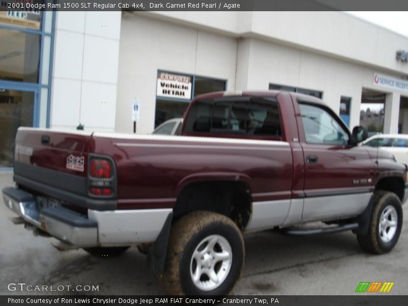 Dark Garnet Red Pearl / Agate 2001 Dodge Ram 1500 SLT Regular Cab 4x4