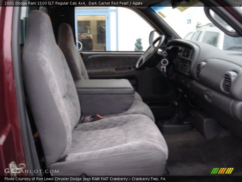 Dark Garnet Red Pearl / Agate 2001 Dodge Ram 1500 SLT Regular Cab 4x4