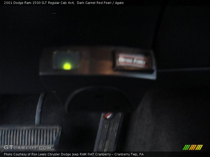 Dark Garnet Red Pearl / Agate 2001 Dodge Ram 1500 SLT Regular Cab 4x4