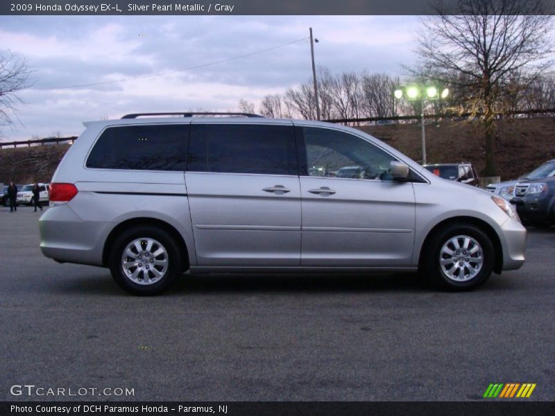 Silver Pearl Metallic / Gray 2009 Honda Odyssey EX-L