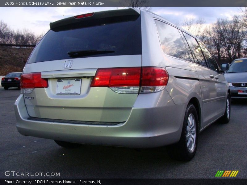 Silver Pearl Metallic / Gray 2009 Honda Odyssey EX-L