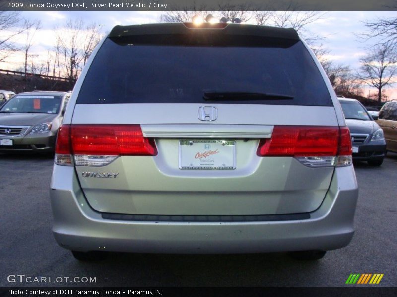 Silver Pearl Metallic / Gray 2009 Honda Odyssey EX-L