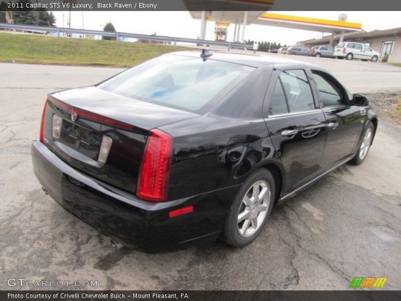 Black Raven / Ebony 2011 Cadillac STS V6 Luxury