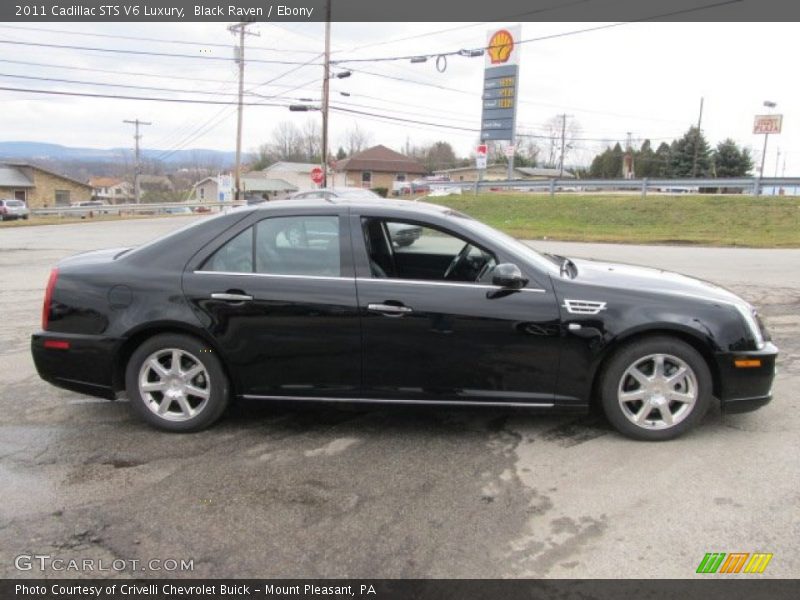 Black Raven / Ebony 2011 Cadillac STS V6 Luxury