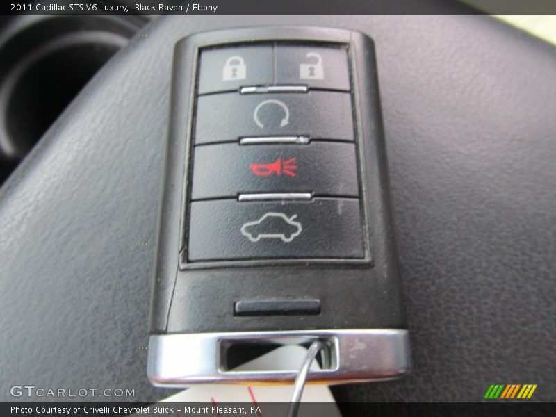 Keys of 2011 STS V6 Luxury