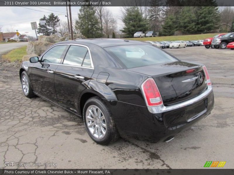 Brilliant Black Crystal Pearl / Black 2011 Chrysler 300 Limited