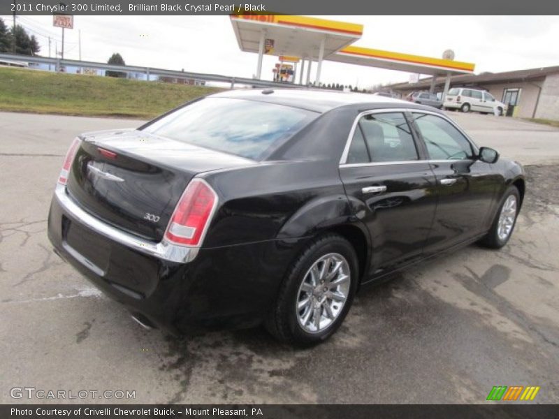 Brilliant Black Crystal Pearl / Black 2011 Chrysler 300 Limited